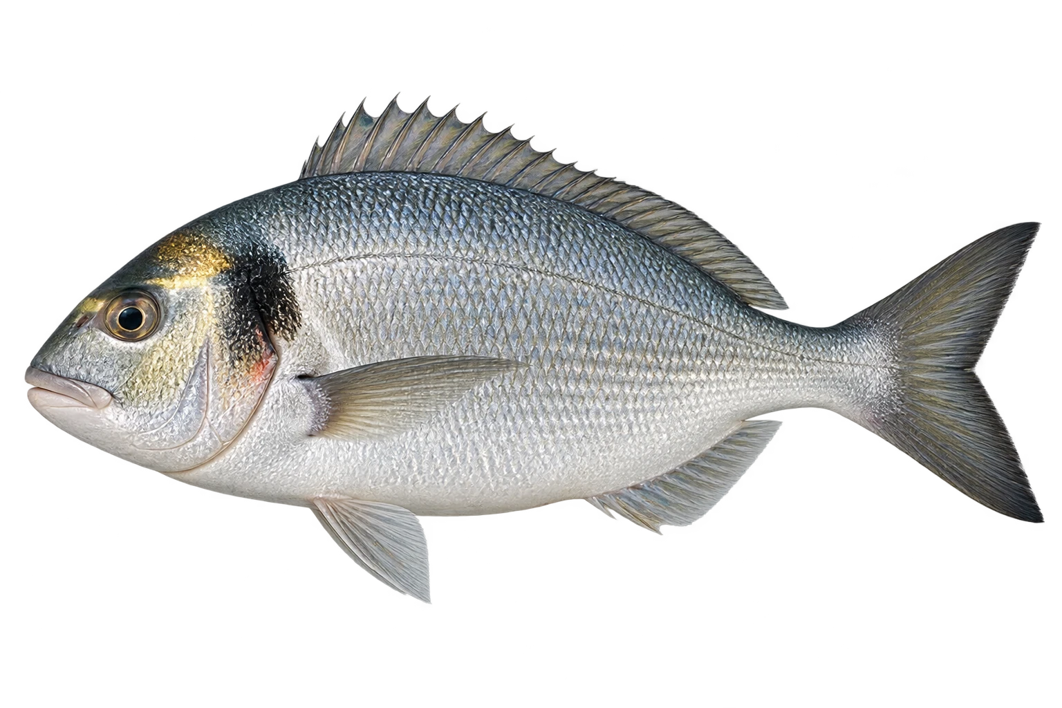Illustration de dorade royale — Sparus aurata